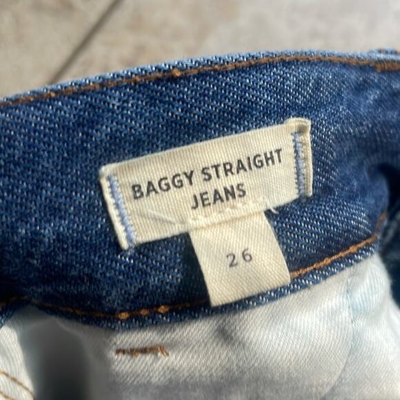 Madewell The Harlow Wide-Leg Baggy Straight Jean in Fairson Wash - Picture 11 of 16